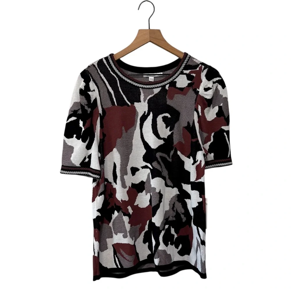 Chico's Multicolor Abstract Sweater - Picture 2 of 8